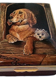 Dignity & Impudence (11/7788) 2.5" x 3". Based on a painting by Sir Edwin Henry Landseer. Part of The Tate Collection. Certificate of Authenticity. Limited Edition of 100.