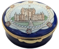 Queen Mother's 100th Year (V2564) Glamis Castle  Inside Lid: "To Commemorate the 100th Year of Her Majesty the Queen Mother - Glamis Castle"