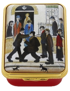 Lowry The Fight Halcyon Days(64/9272)  2" rectangle. Limited Edition of 200.