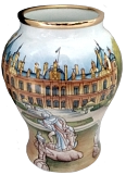 Waddesdon Event Pride of Bucks Vase (46)  2.5" H.  Dated Trial Piece. 