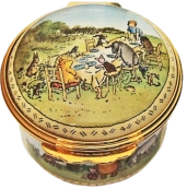 Winnie the Pooh Three Cheers for Pooh (Halcyon Days) 1.62" diameter. 