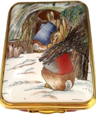 Gathering Wood (64/8392) 2" x 1.5"  Limited Edition of 50. (Beatrix Potter)       