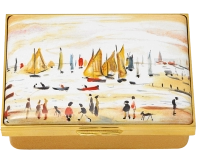 Lowry Yachts Halcyon Days(11/8801)   3.31" . After a 1959 painting by Salford.  Limited Edition of 200.