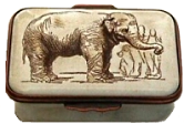 Rembrandt Elephant  (238353) 2.5" x 1.5" tall. Limited Edition of 150. "An Elephant" by Rembrandt Van Rijiin