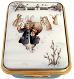 Beatrix Potter Postman w/Mail (64/8740) 2" x 1.5"  LE50