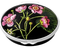 Mrs. Delaney's Flowering Raspberry (02/8631)  2.12" oval. British Museum "Sweet Flowering Raspberry". 