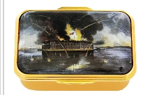 Fort Sumter (23/9515)  2.5" x 1.5". Opening battle of the American Civil War.  Limited Edition of 150.