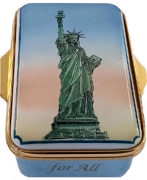 The Statue of Liberty (McLaughlin)   2.37" x 1.5" rectangle. Limited Edition of 250.