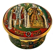 Queen Mary I & Philip (03/7677)  2.25" diameter. Marks the 450th anniversary of their marriage in 1554. Limited Edition of 100. Collector's Circle.