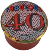 Fabulous 40  Halcyon (15/7566) 1.25" Diameter. Screw/Twist lid.