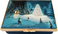 Winnie The Pooh - Pooh & the Magic Tree (11/8062)  2.87" x 2" x 1" Rectangle. Signed by Peter Ellenshaw with a Certificate of Authenticity. Limited Edition of 250.