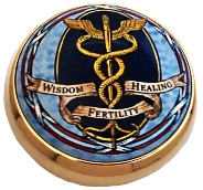 Medical Paperweight ( 80/537)  2" diameter. 
