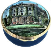 Kykuit Mansion (03/6575) 2.25" diameter. Inside Lid: "KYKUIT Home to four generations of the Rockefeller family, the beaux-arts villa, built in 1913, houses an exceptional collection of antique and modern works of art. 